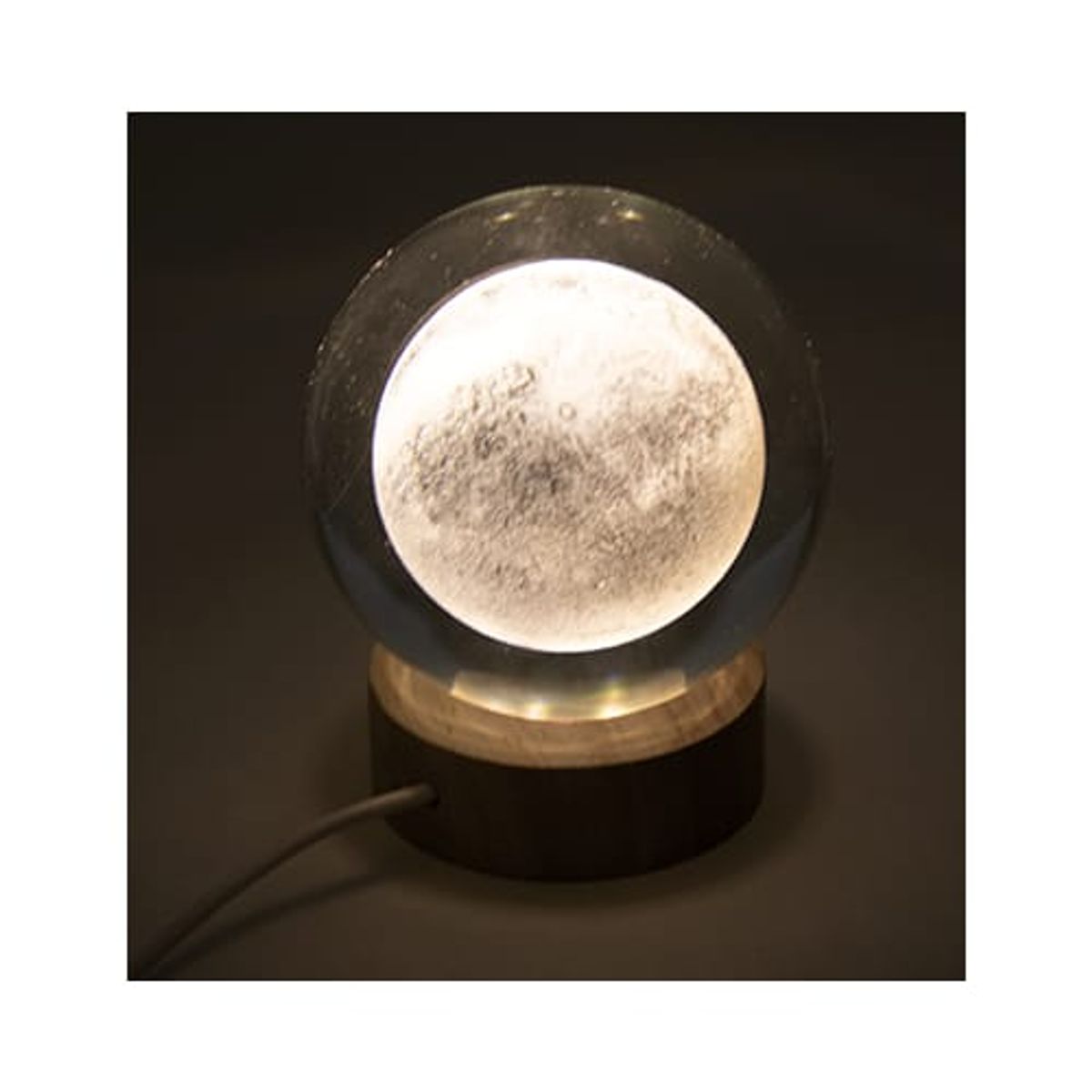 GENERICO - LAMPARA DECORATIVA CRISTAL  - LA LUNA