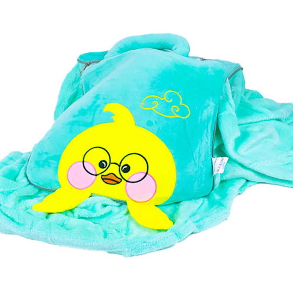 GENERICO - MANTA COJIN 2EN1 PATITO