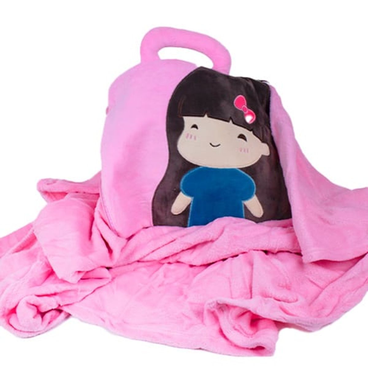 GENERICO - MANTA COJIN 2EN1 NIÑA