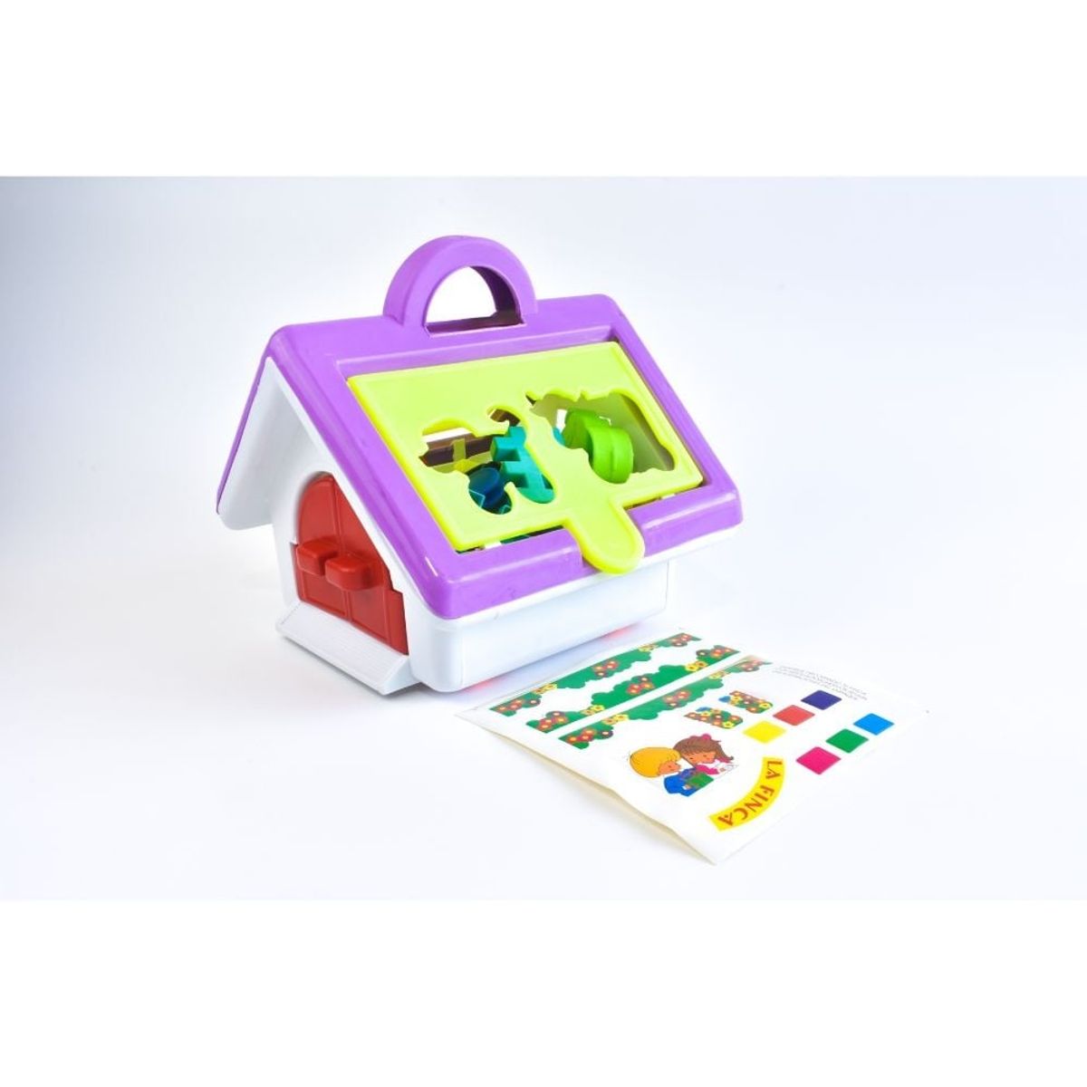 CREAPLAST - FINCA DIDÁCTICA JUEGO DE GRANJA Incluye animales y cerco