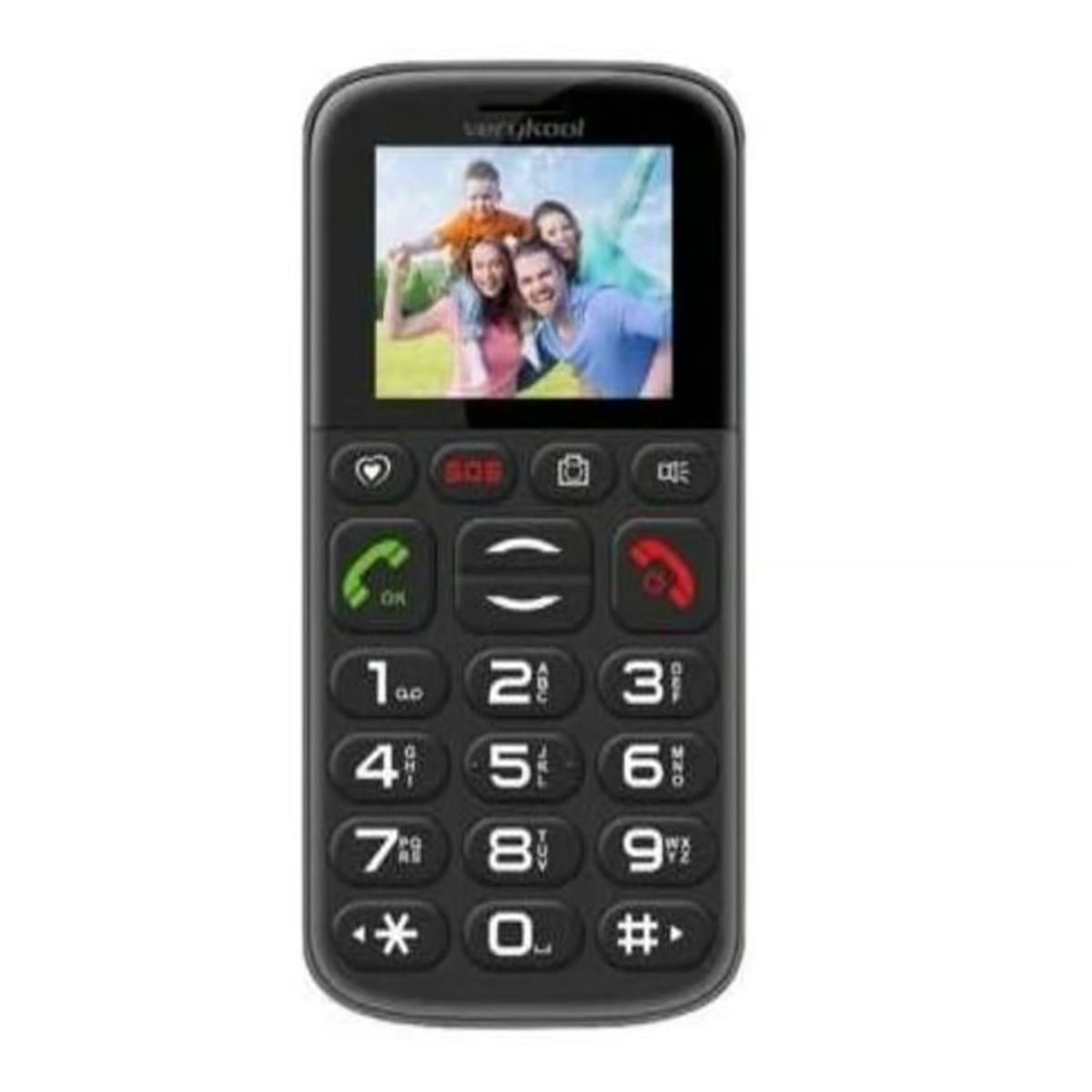 GENERICO - Celular 2G Teclas Grandes Ideal Adulto Mayor