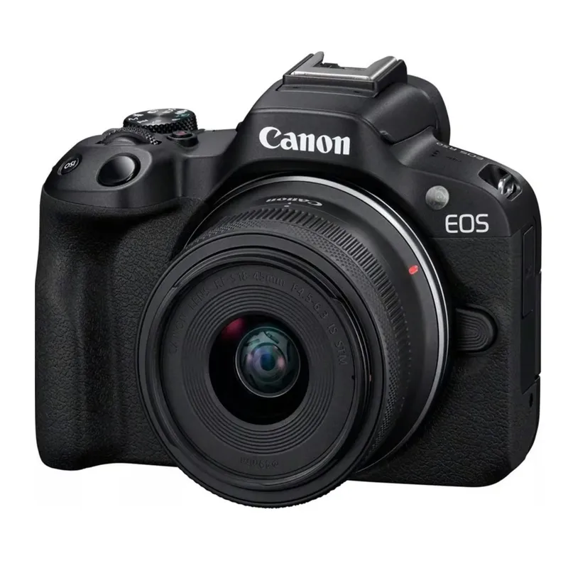 CANON - Cámara Canon Eos R50 Mirrorless 18-45mm Color Negro