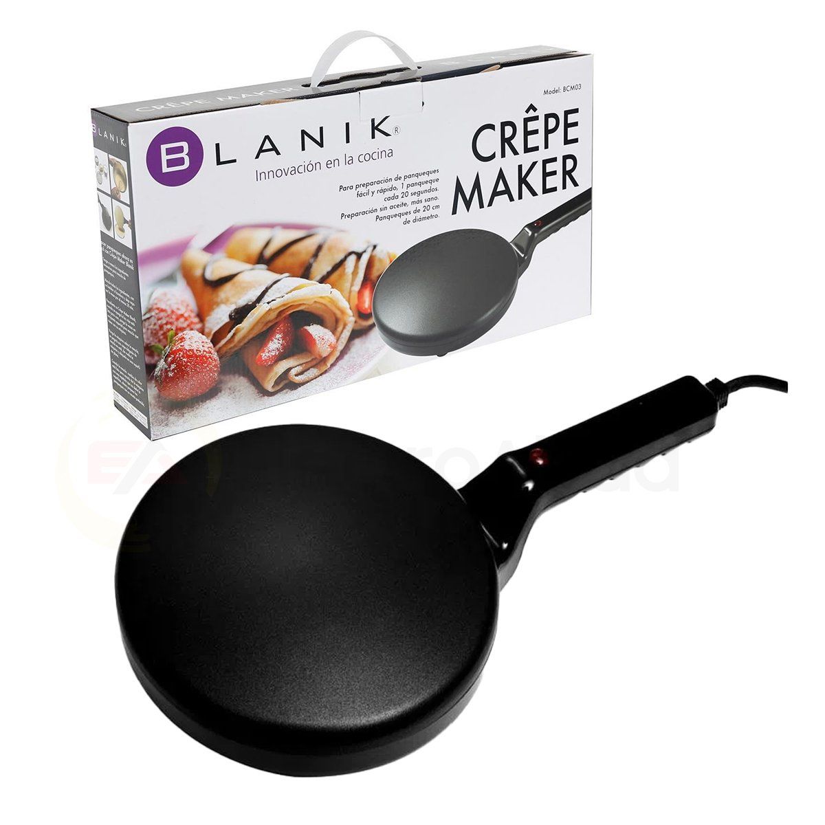 BLANIK - Maquina para Crepes Crepe Maker Blanik BCM03