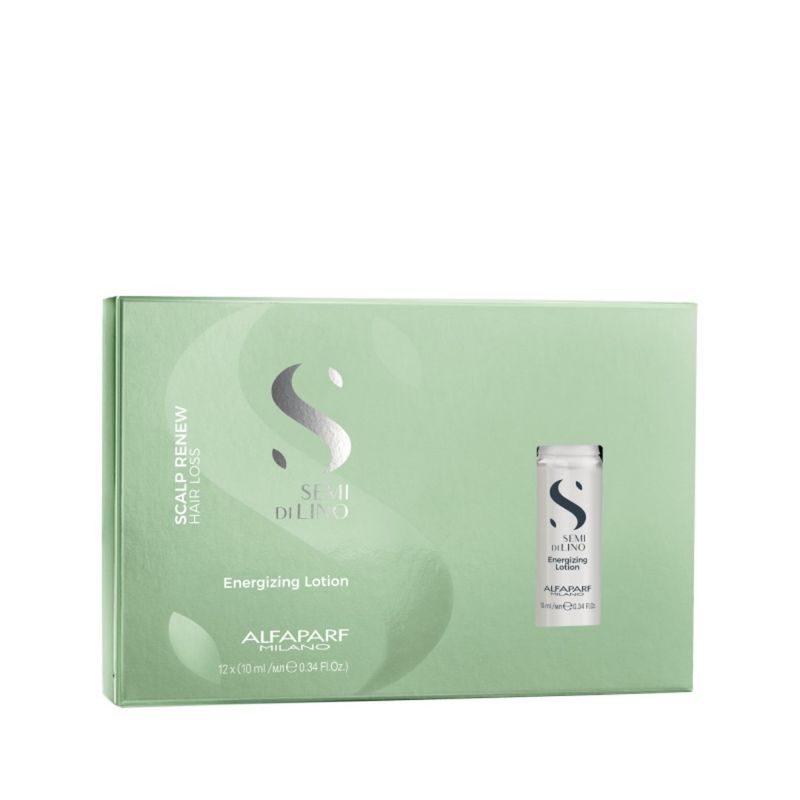 ALFAPARF MILANO - ALFAPARF SEMI DI LINO – Energizing Lotion 12 unid. x 10ml