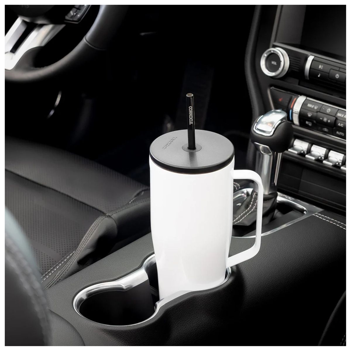 CORKCICLE - Vaso De 30 Onzas Con Asa, Botella De Agua