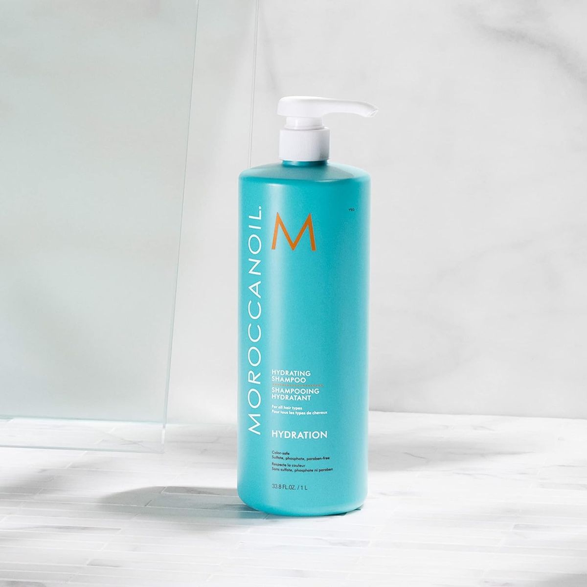 MOROCCANOIL - Shampoo Litro+ Acondicionador+ Mascarilla+ Spray Moroccanoil Hydration
