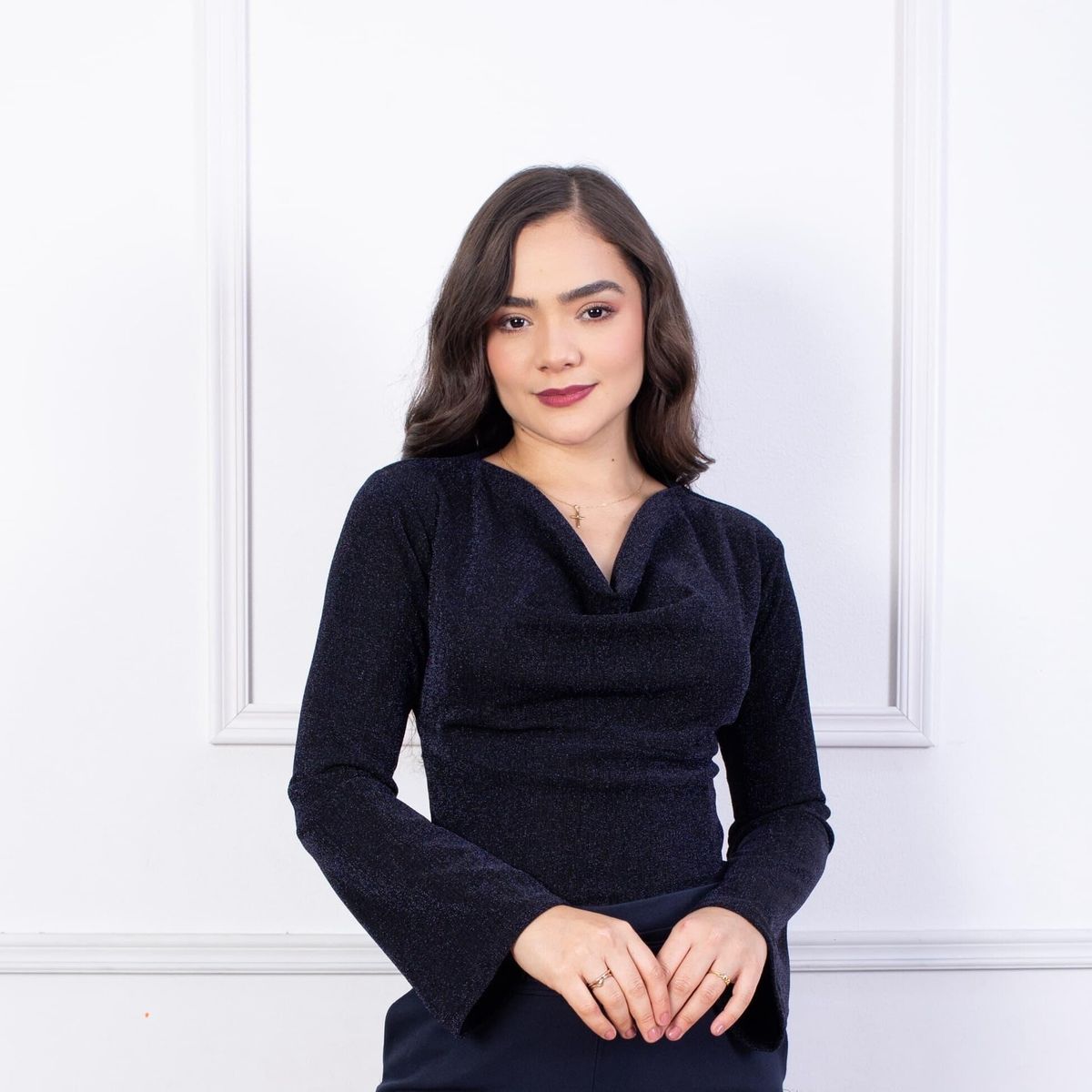 NANCY'S COLLECTION - Blusa manga larga de Mujer Nancys Collection