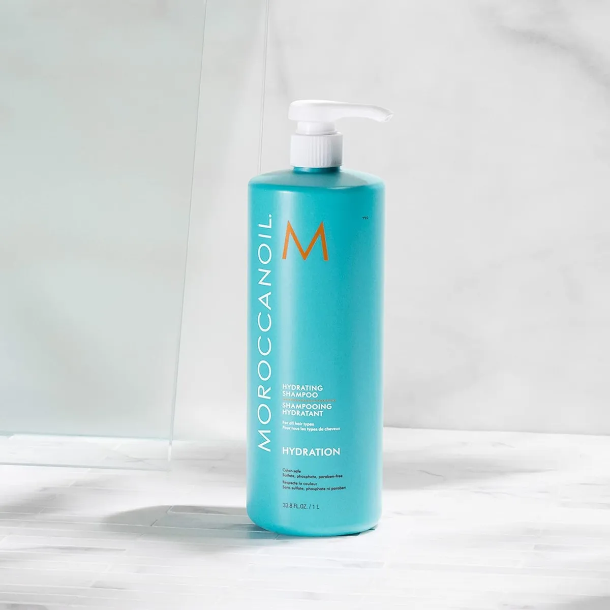 MOROCCANOIL - Shampoo Hidratante Litro+ Mascarilla Ultraligera Moroccanoil Hydration