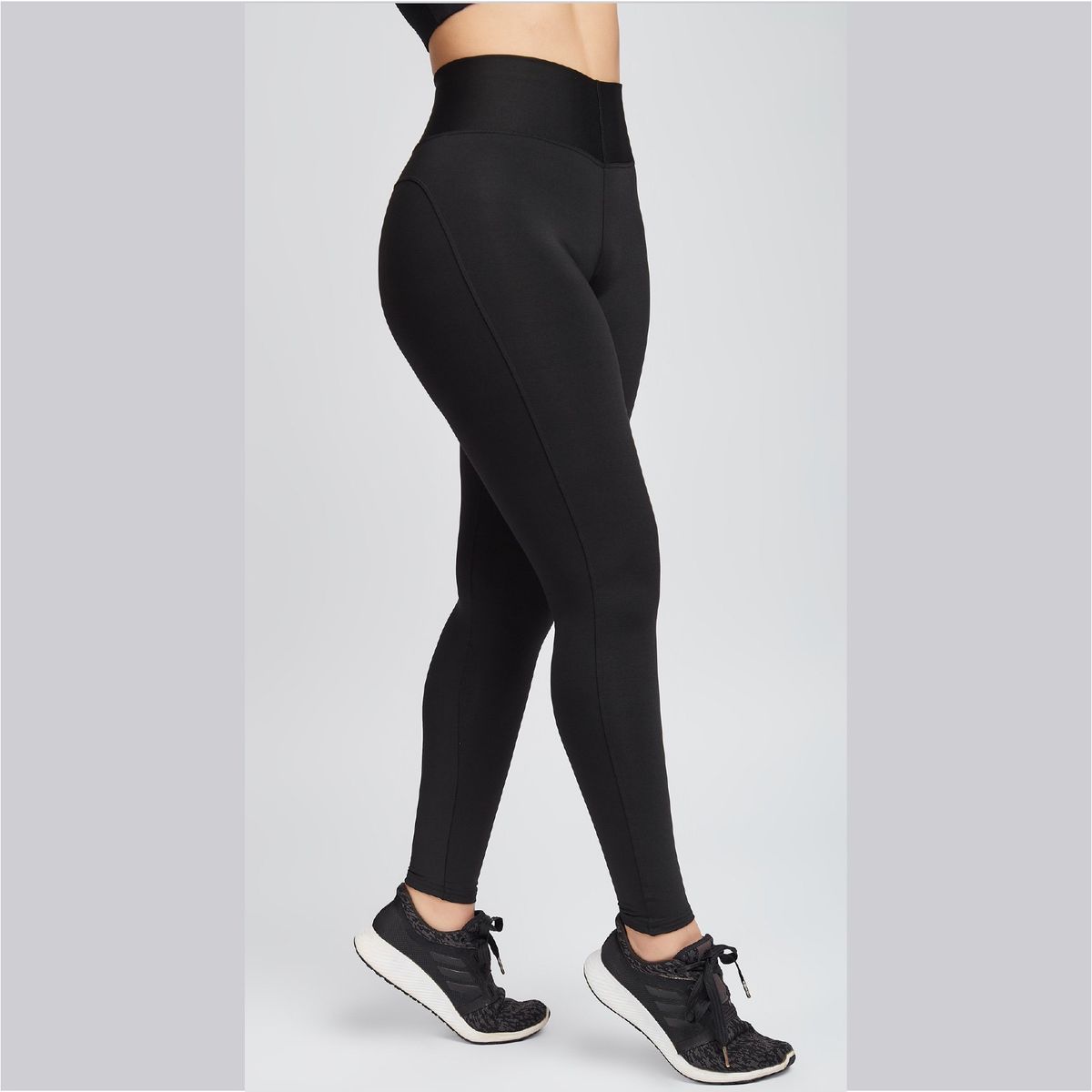 SOLO LEGGINGS - Leggings Termicas Micro Frannel - Negro