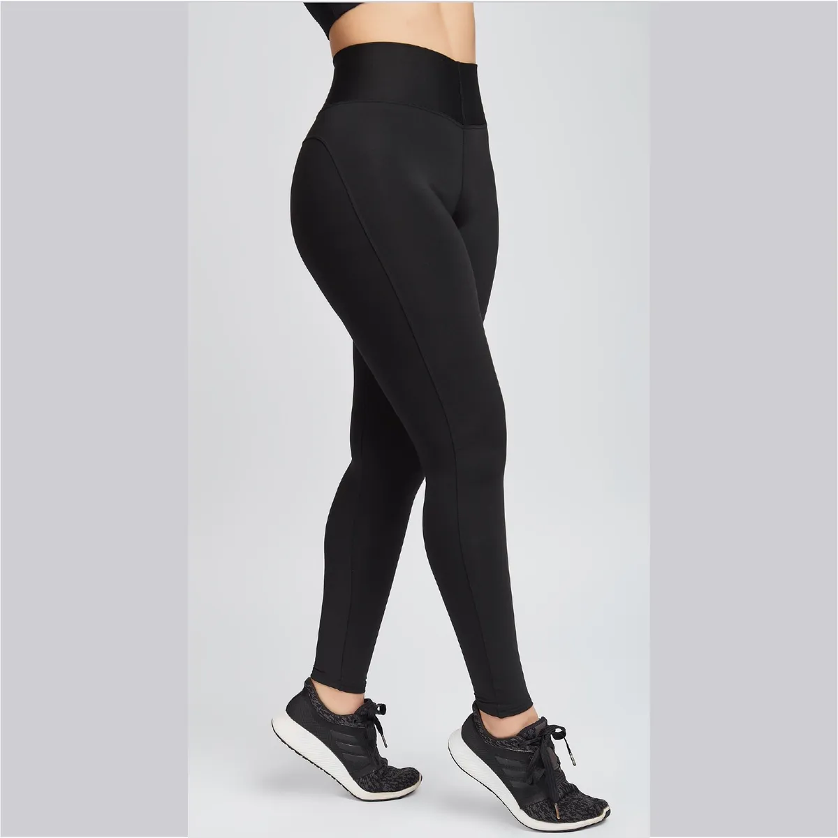 SOLO LEGGINGS - Leggings Termicas Micro Frannel - Negro