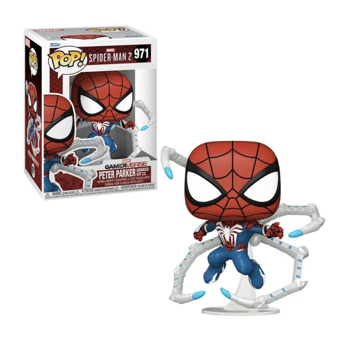 FUNKO - Funko Pop Spiderman 2 - Peter Parker Advanced Suit 20 971