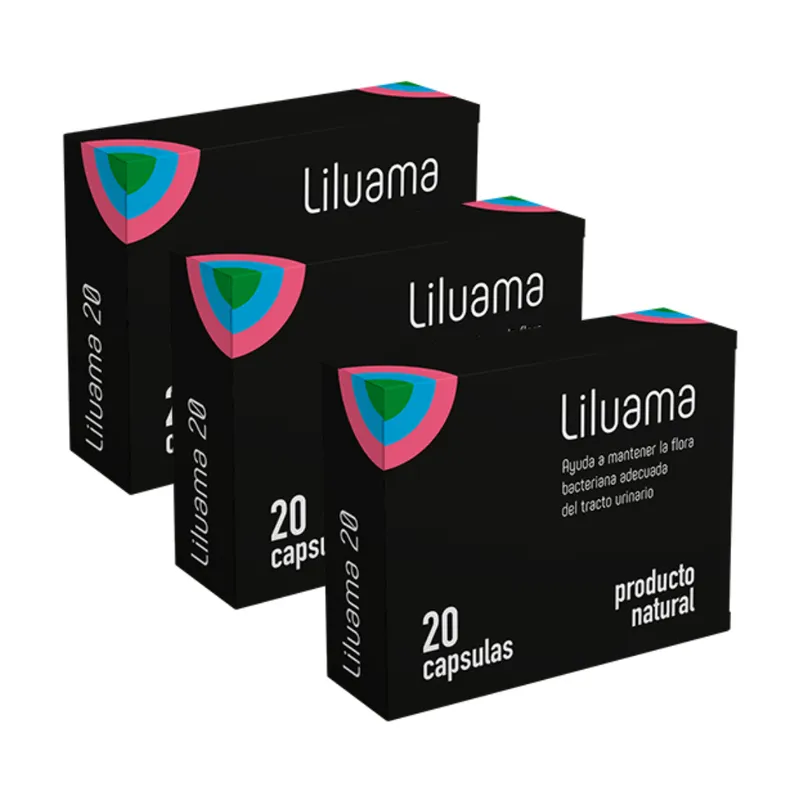 GENERICO - Liluama Suplemento Natural Pack 3x2