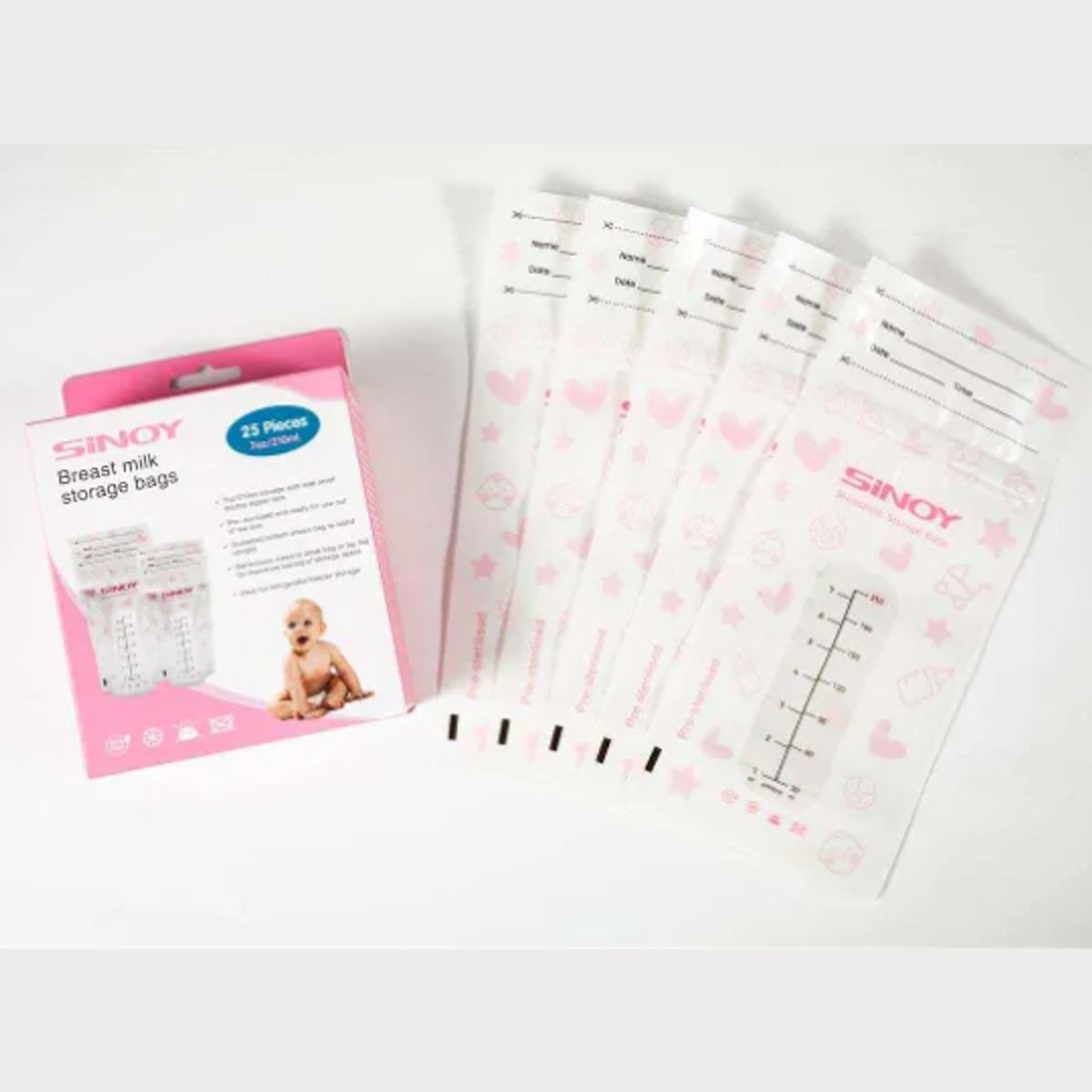 GENERICO - Bolsas de almacenamiento de leche materna x 25 unids