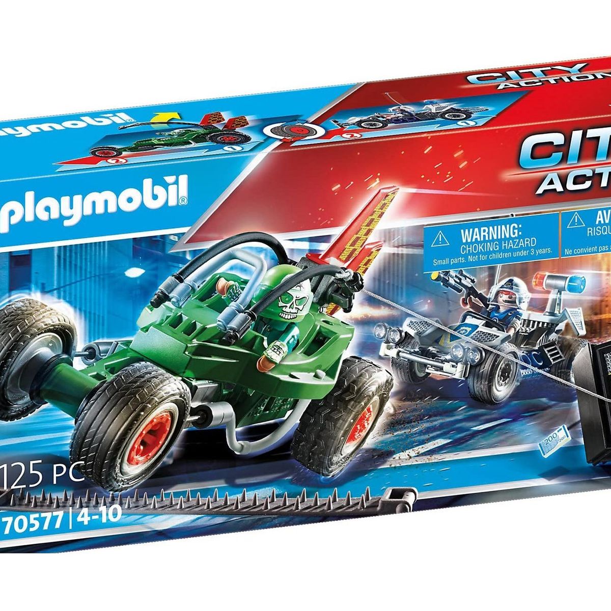 PLAYMOBIL - Playmobil City Action Persecución del Ladrón de Caja Fuerte