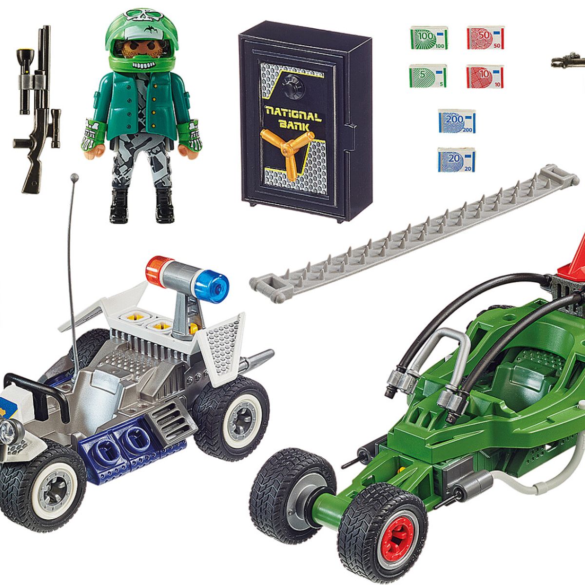 PLAYMOBIL - Playmobil City Action Persecución del Ladrón de Caja Fuerte