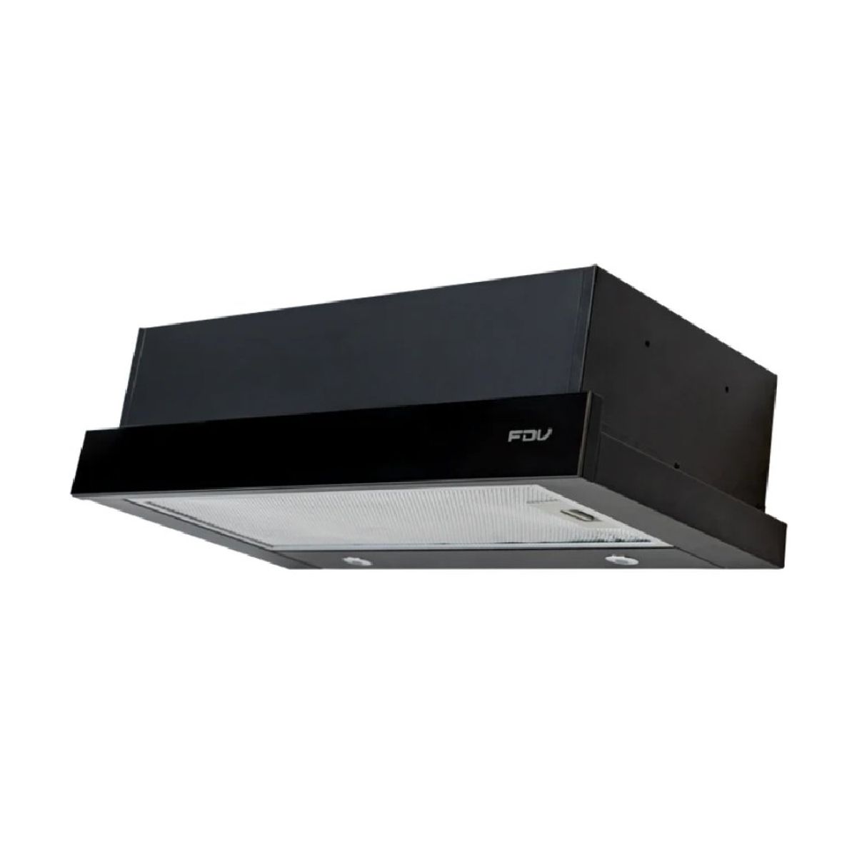 FDV - Combo Campana Easy Flow Black + Encimera Black 60 GLP