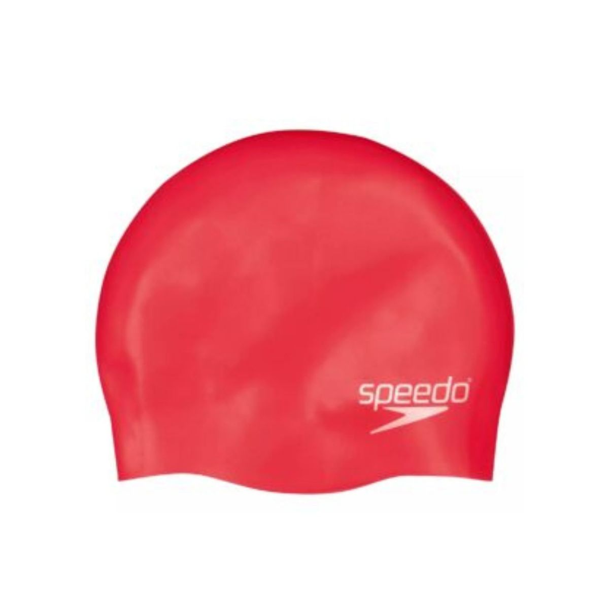 SPEEDO - Gorro para Natación Speedo Plain Moulded Rojo