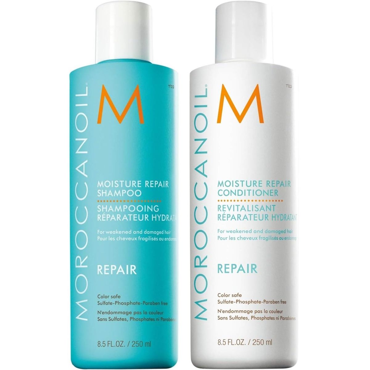 MOROCCANOIL - Shampoo Reparador 250ml + Acondicionador Moroccanoil Repair