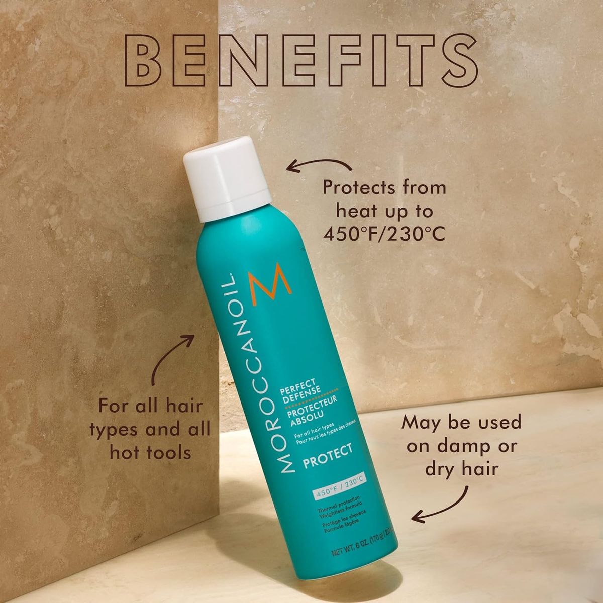 MOROCCANOIL - Spray Protector Térmico Perfect Defense Moroccanoil Protect 225ml
