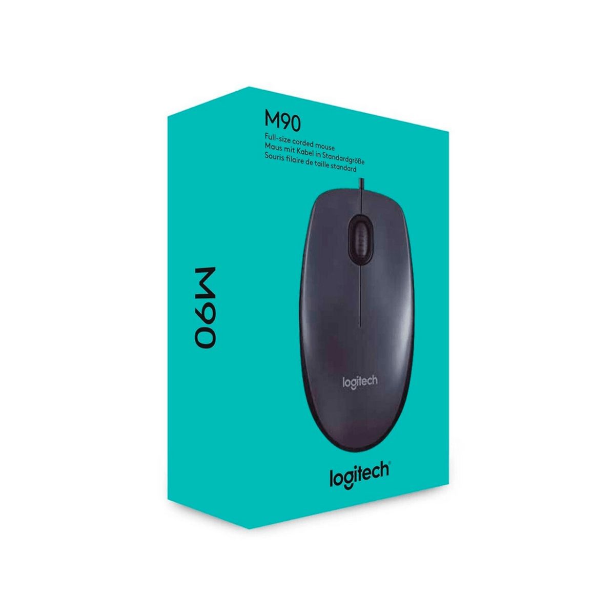 LOGITECH - MOUSE LOGITECH M90  BLACK USB