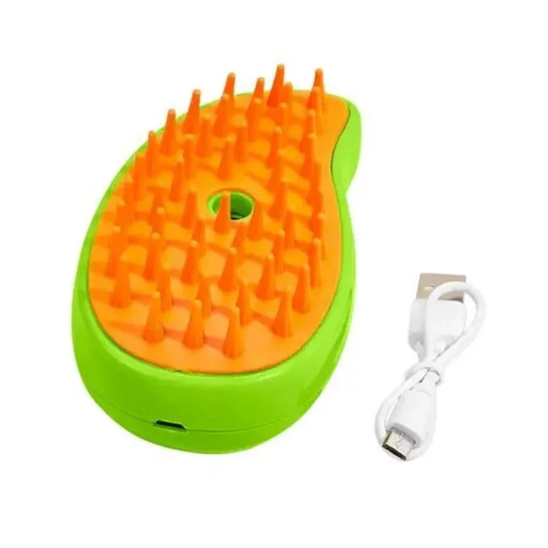 TUPET SHOP - Cepillo de Vapor Quita Pelos para Gatos y Perros 3 en 1