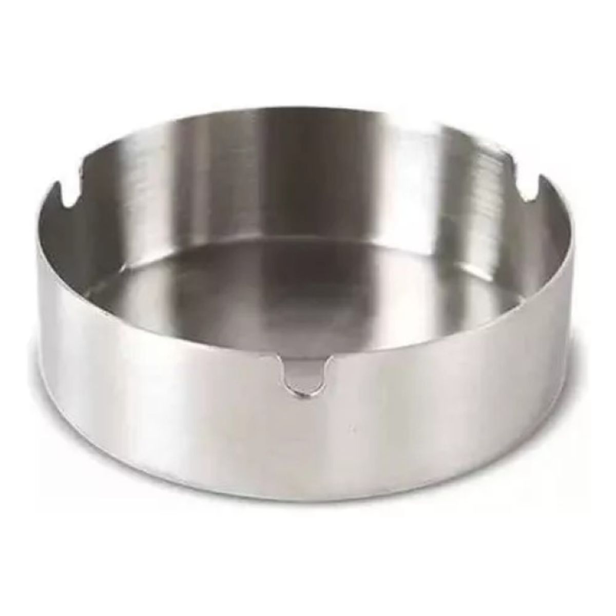 GENERICO - 6 ceniceros de acero inoxidable