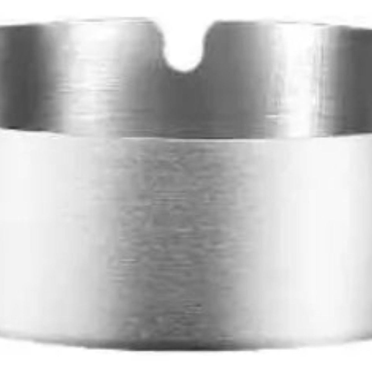 GENERICO - 6 ceniceros de acero inoxidable