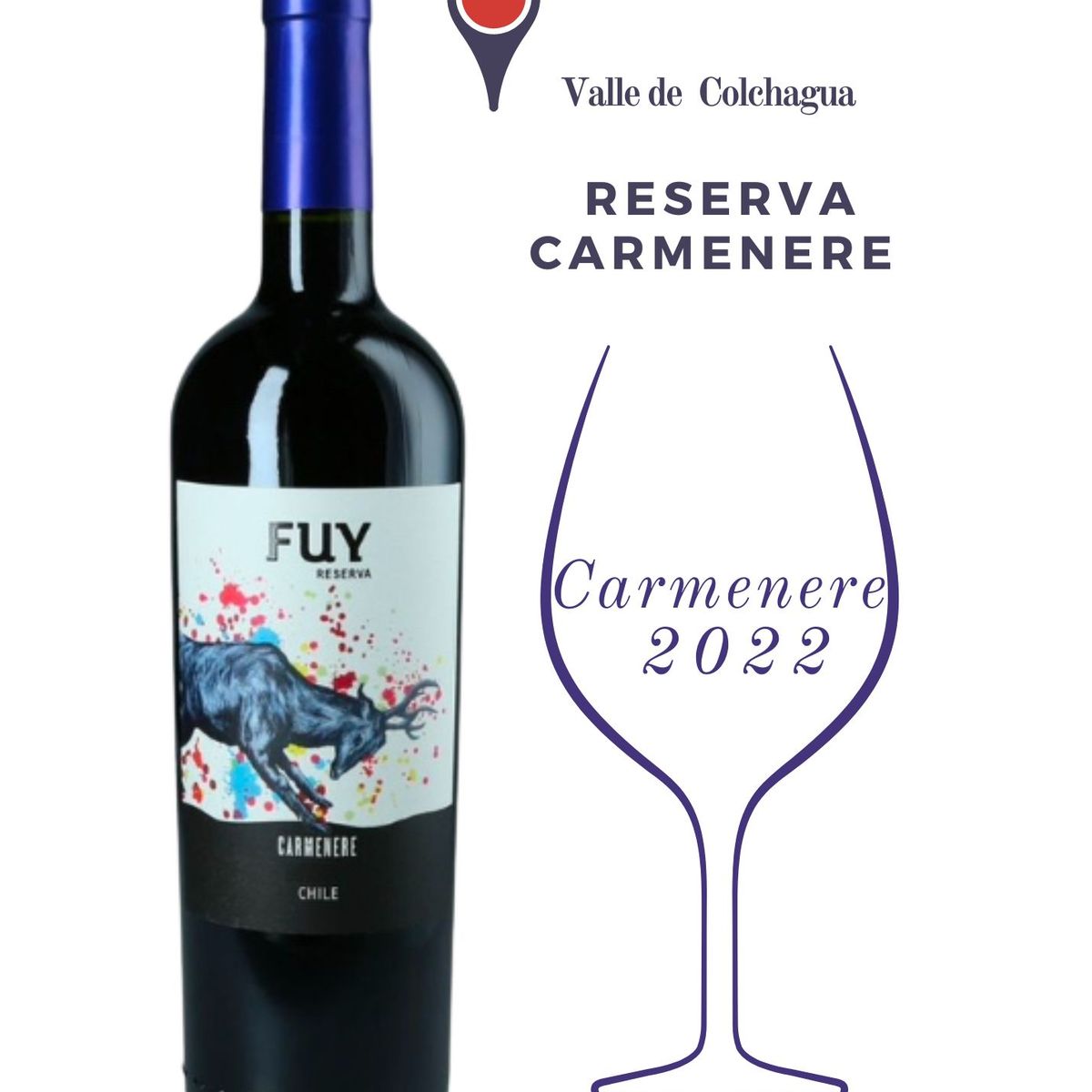 FUY - Vino FUY Carmenere reserva