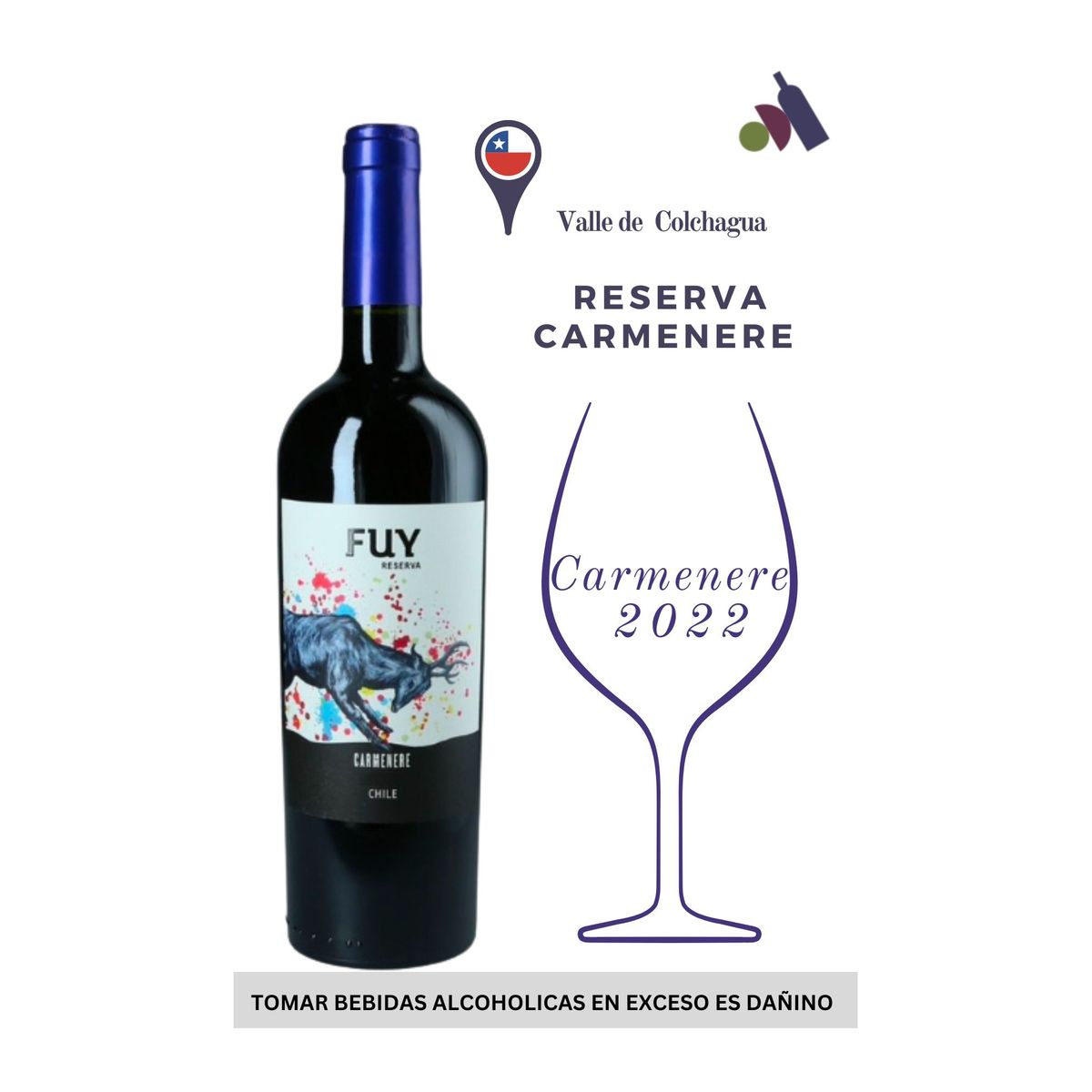 FUY - Vino FUY Carmenere reserva