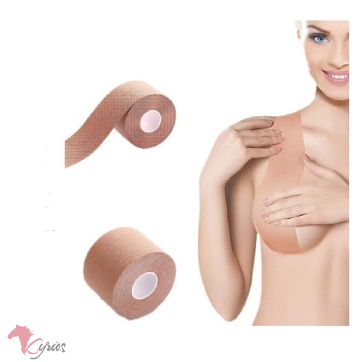 GENERICO - BOOB TAPE Cinta Levanta Busto Parche