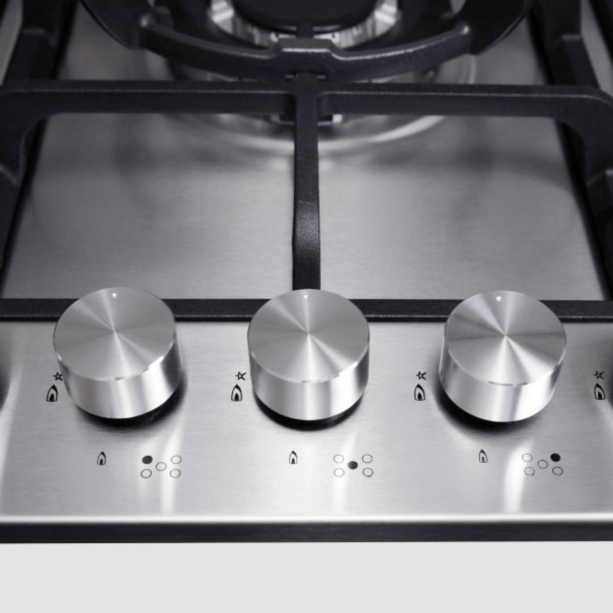 SOLE - Encimera Acero Inoxidable Sole A Gas 86cm SOLCO038