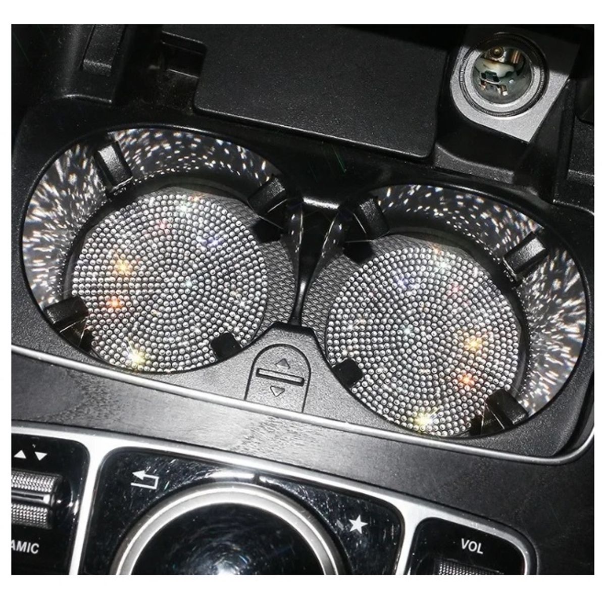 GENERICO - Portavaso para auto - diamantes