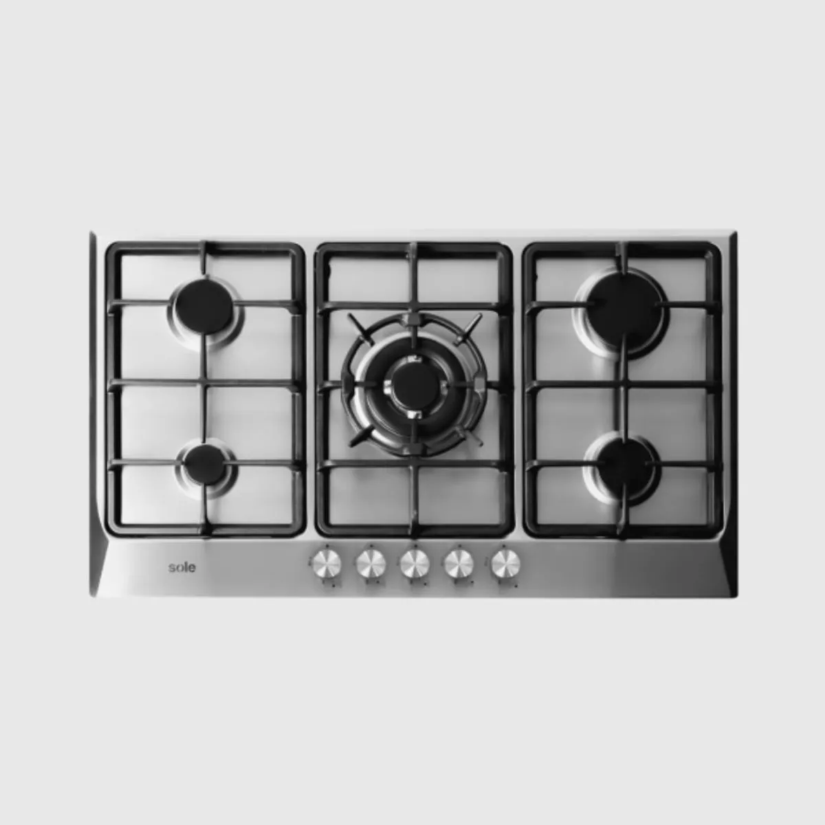SOLE - ENCIMERA A GAS SOLCO038 86 CM 5 QUEMADORES