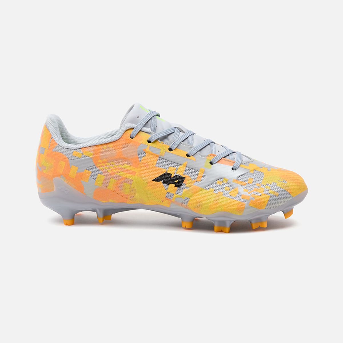 NEW ATHLETIC - Zapatillas New Athletic Football Slabs74 Gris Con Naranja Juvenil