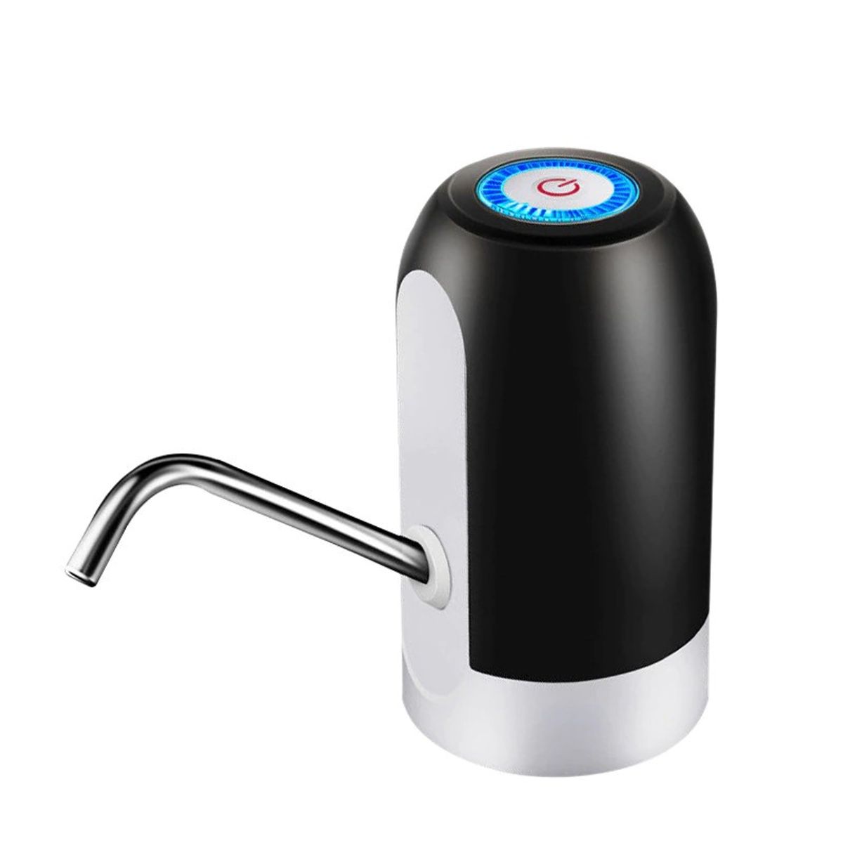 GENERICO - Dispensador de Agua Recargable USB Bomba de Agua negro