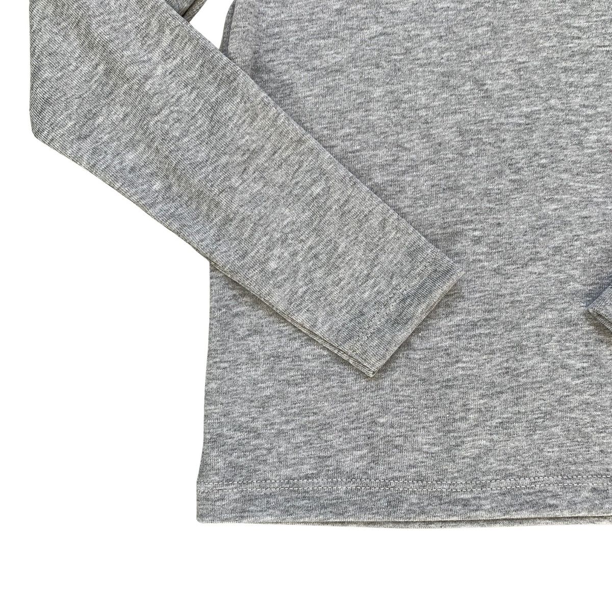 RED CARROT - Polo unisex manga larga algodon gris