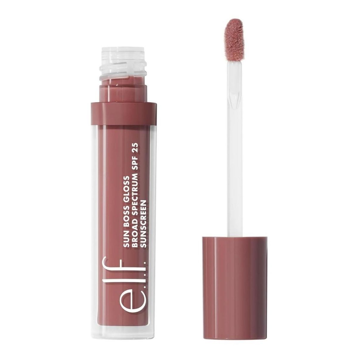 ELF - Labial Gloss e.l.f. Sun Boss SPF 25 - Malva