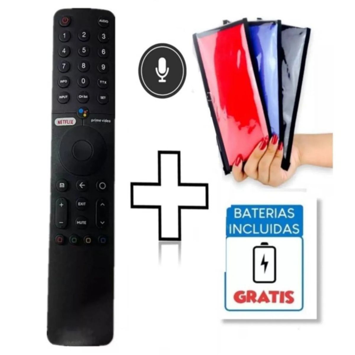 UNIVERSAL - Control remoto Para Xiaomi MI TV Modelo XMRM-19  Funda