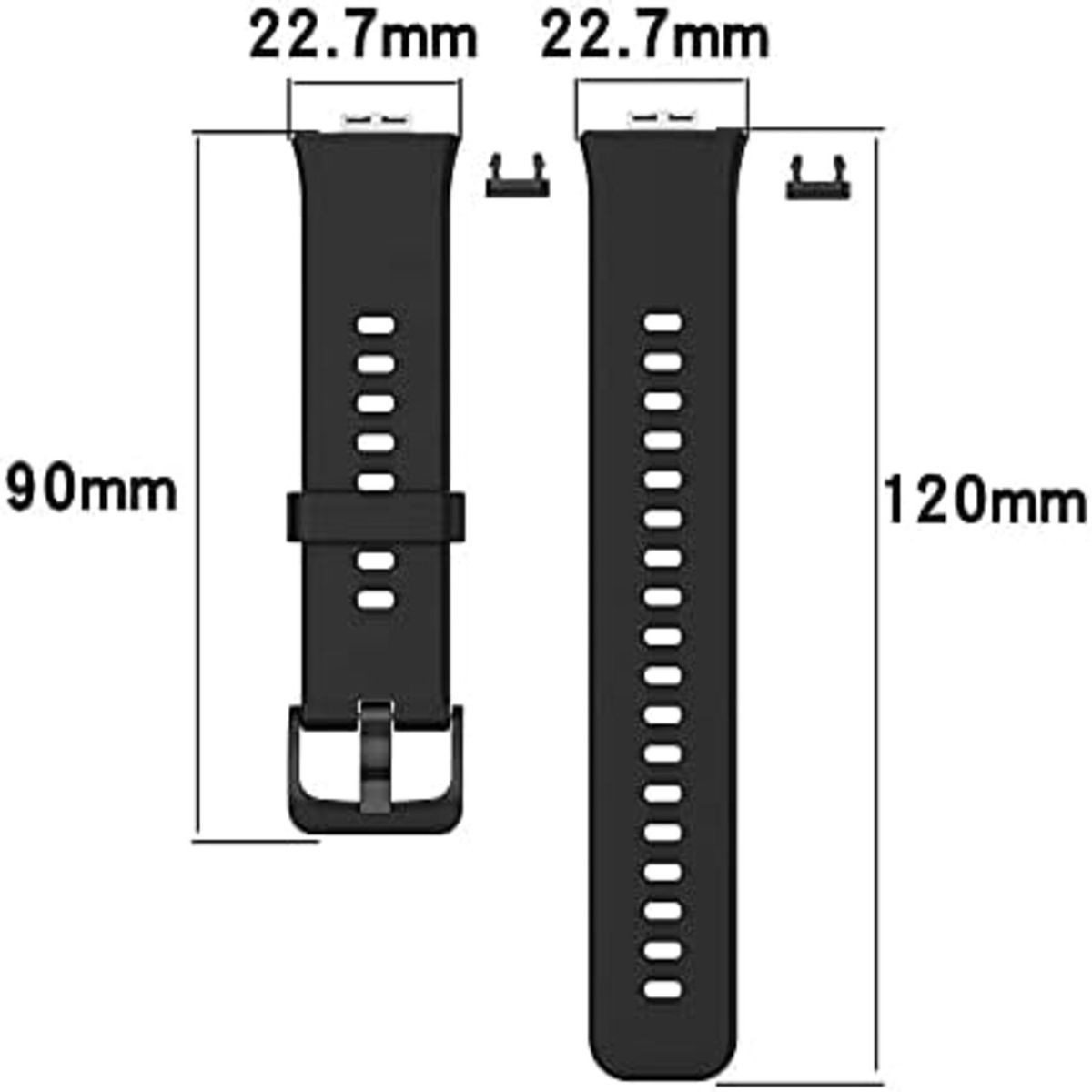 GENERICO - Correa De Silicona para huawei Watch Fit 1 - Rosado