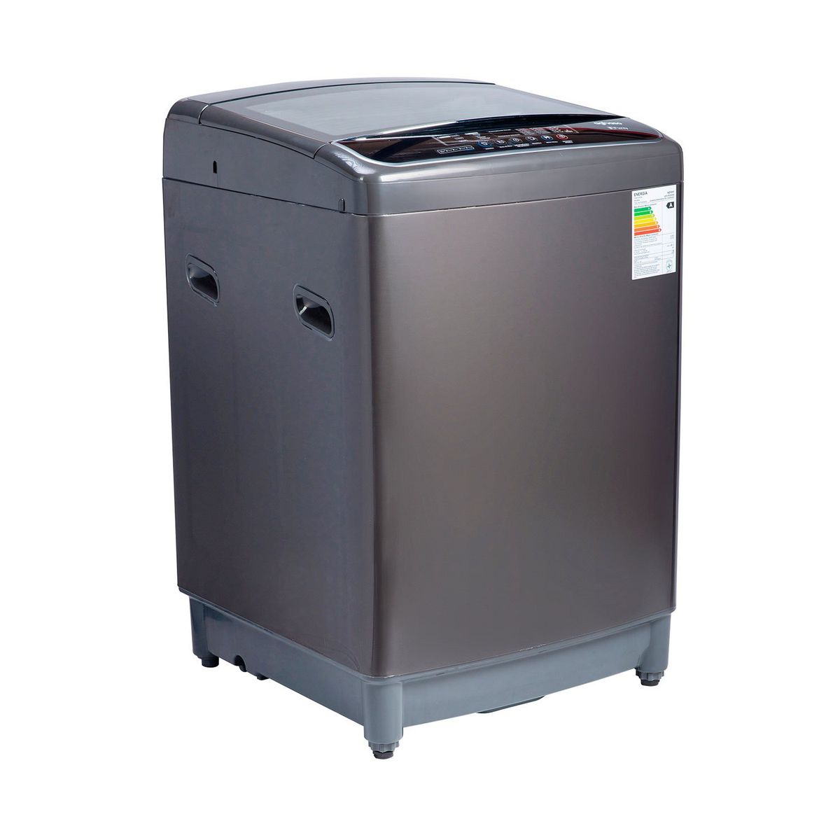 AGHASO - Lavadora Aghaso Silver Carga superior 18 Kg