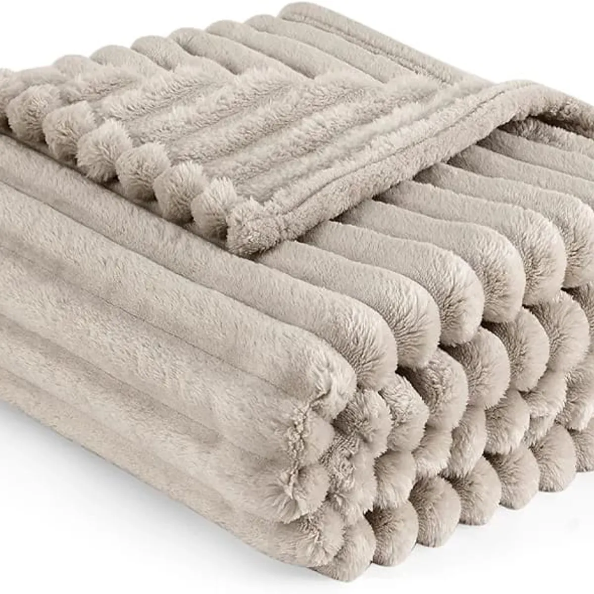 GENERICO - Manta De Vellon Super Suave 125x150 - Griss Gray