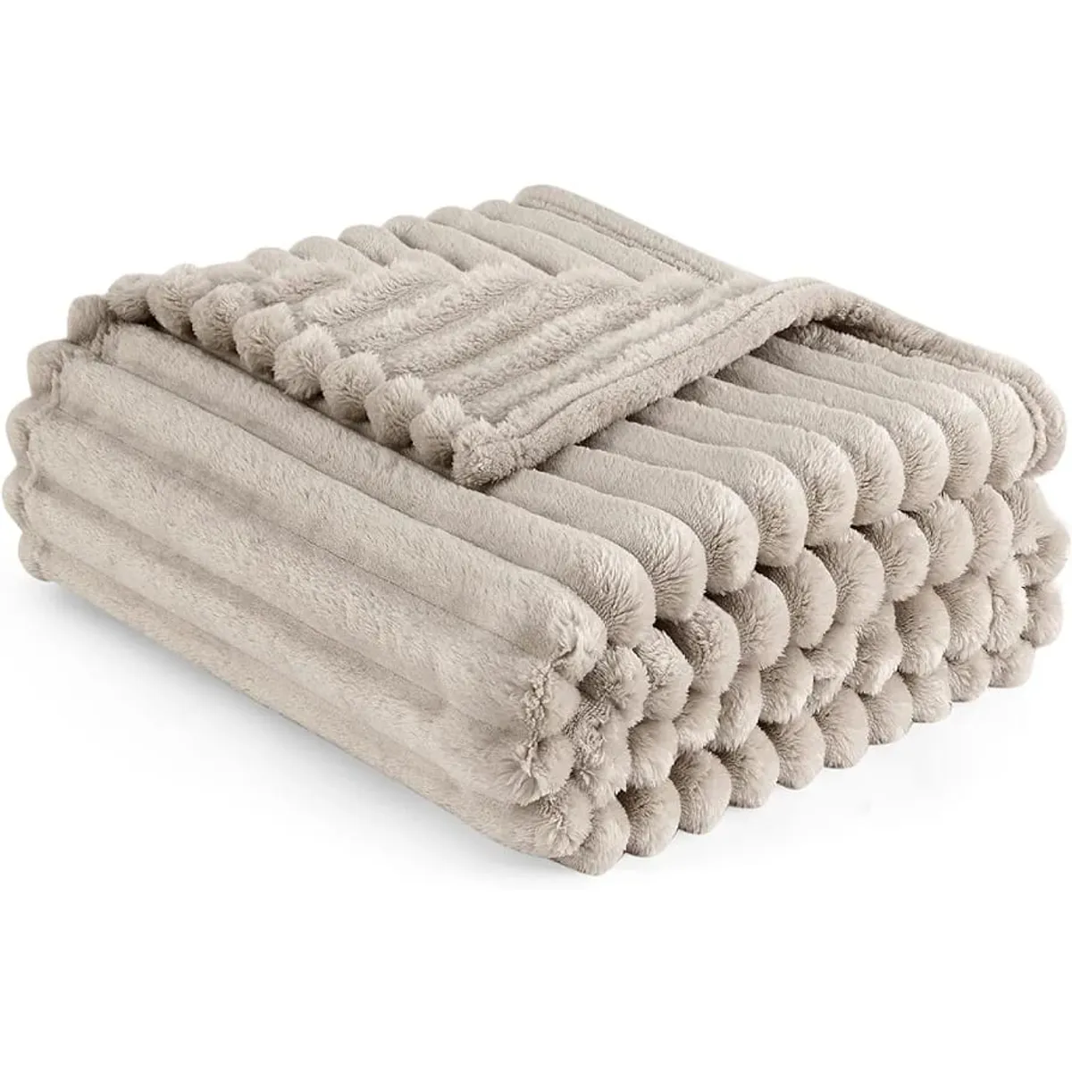 GENERICO - Manta De Vellon Super Suave 125x150 - Griss Gray