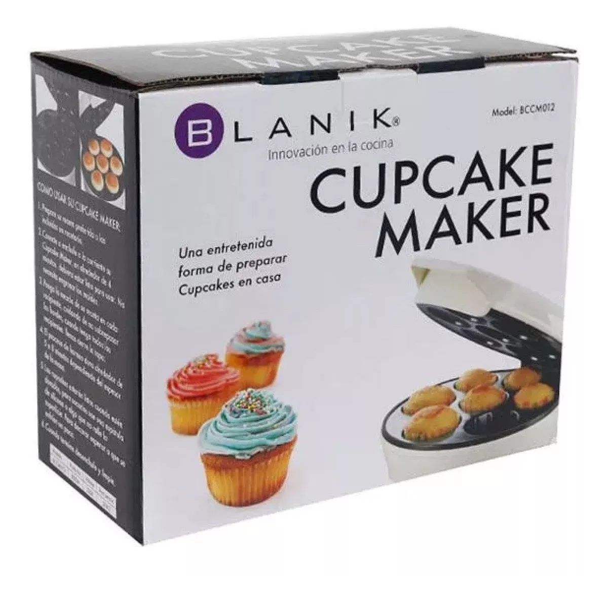 BLANIK - Maquina Para Cupcake De 7 Porciones - 800 W