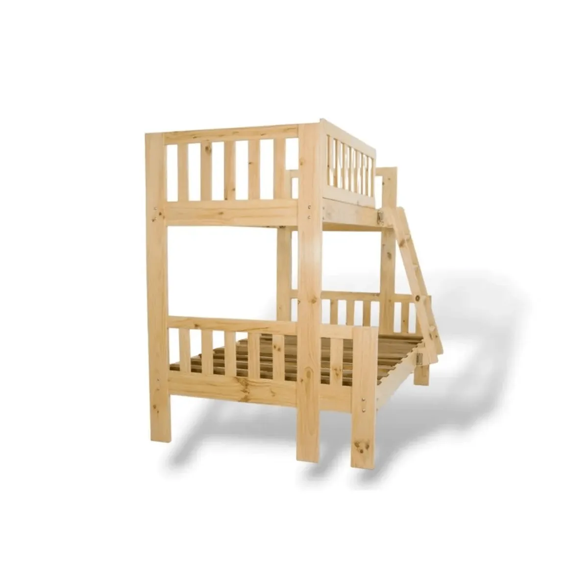 MUEBLES MACRUMO - Camarote Mixto  Pino de 1"x 5"+ Enrejillado + Acabado