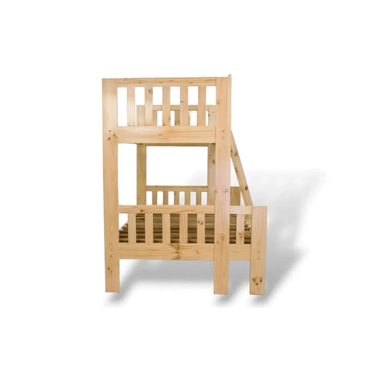 MUEBLES MACRUMO - Camarote Mixto  Pino de 1"x 5"+ Enrejillado + Acabado