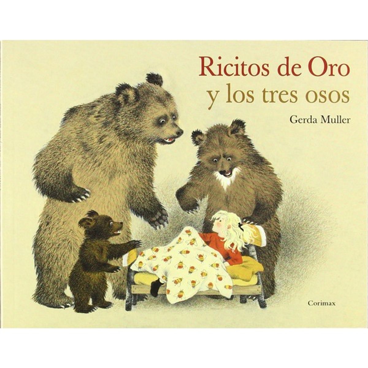 GENERICO - Libro Infantil RICITOS DE ORO Y LOS TRES OSOS