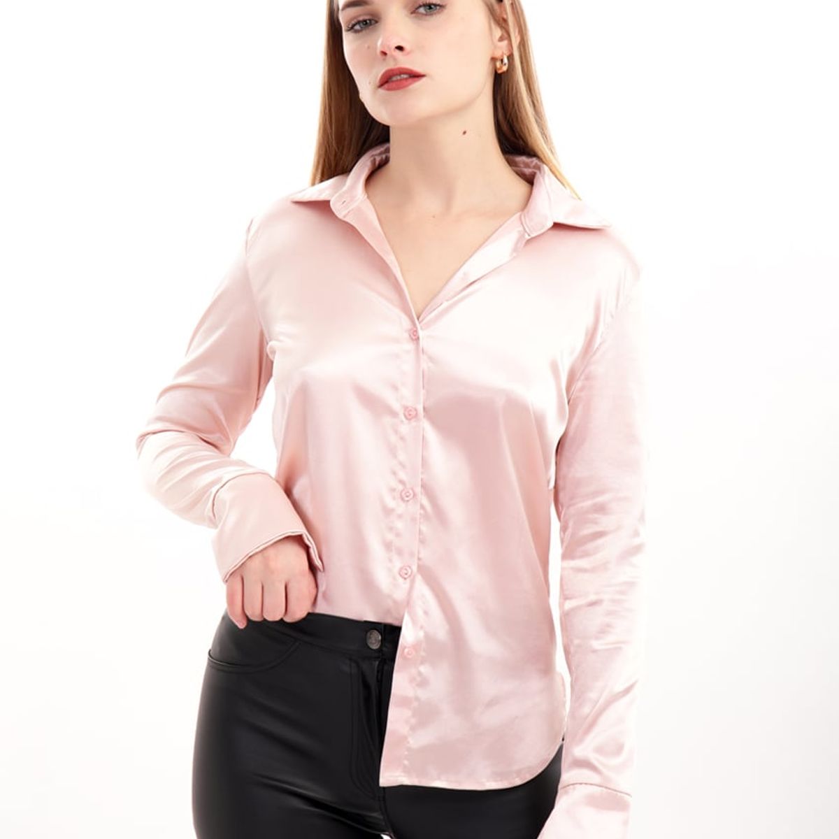 KATE LARRAIN - Blusa de seda mujer Chloe