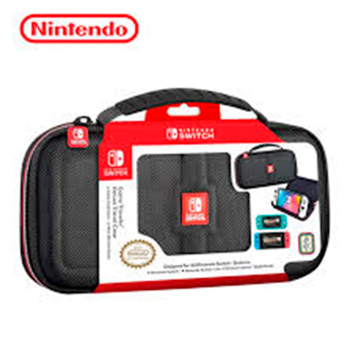 NINTENDO - Estuche Nintendo Switch Oled NNS40 Negro.