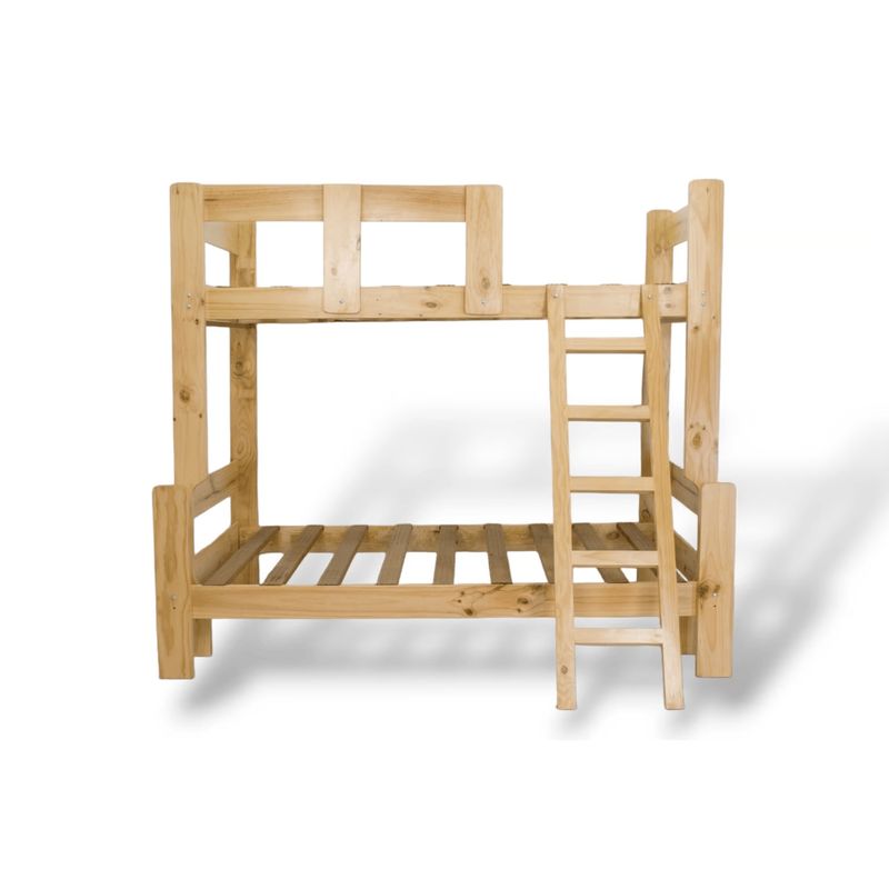 MUEBLES MACRUMO - Camarote Mixto  Pino de 1"x 5" + Acabado