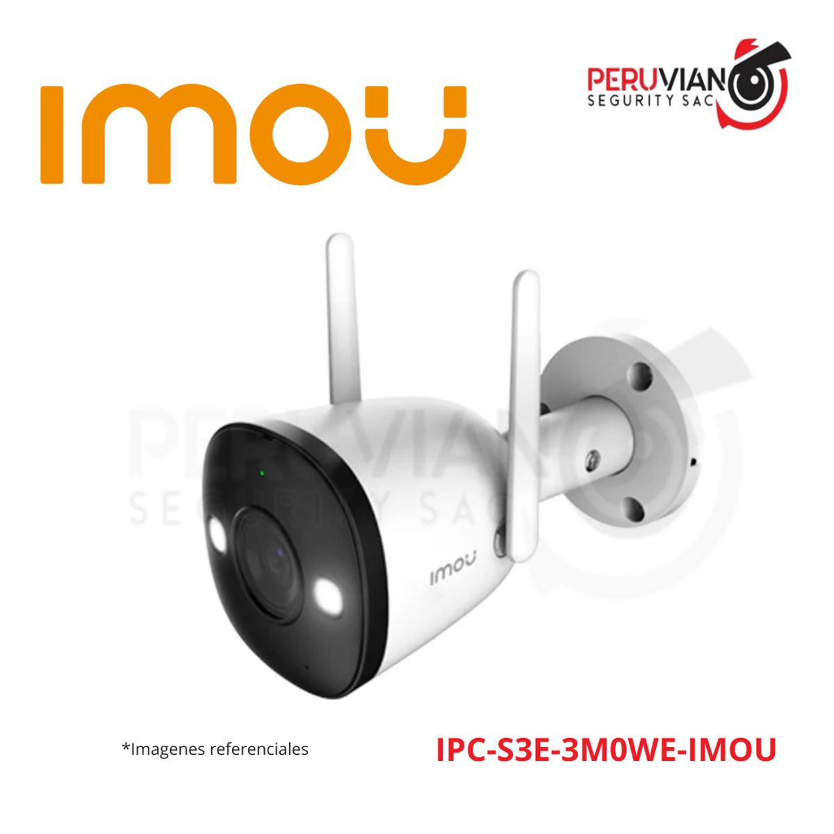 IMOU - BULLET 3 3MP - TUBO EXTERIOR WIFI - 3.0 MP - 2K     IPC-S3E-3M0WE-IMOU